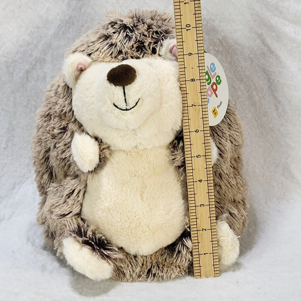 Gigglescape Hedgehog Plush Stuffed Animal Brown Beige 10 Inch Target